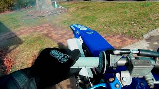 2002 YZ 125 Walkaround and Start Up