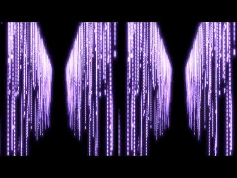 Matrix Code Background -Computer technology 3D SBS