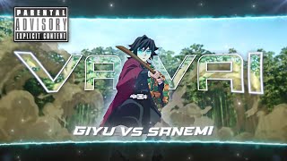 Giyuu Vs. Sanemi - Vai Vai Trair [Amv/Edit] 🩵
