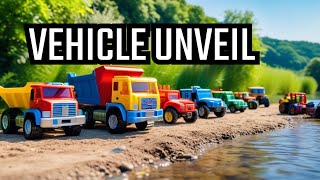 The Ultimate Construction Vehicle Toy Unboxing Adventure by the River
