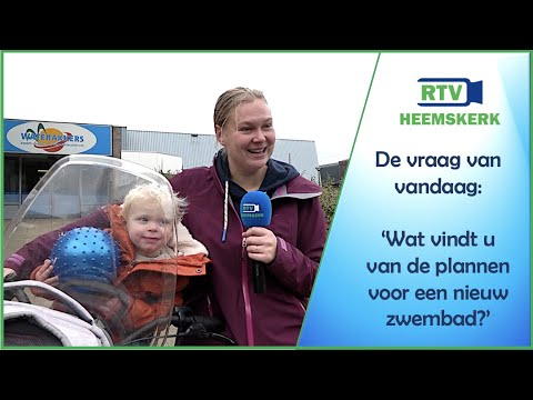 De Vraag van Vandaag - 'Wat vindt u van één zwembad voor Beverwijk en Heemskerk?'