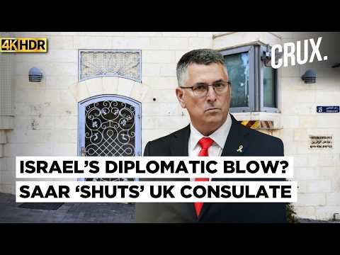 Israel 'Shuts' Nearly 200-Year-Old UK Consulate in East Jerusalem Over Settler Sanctions |4K