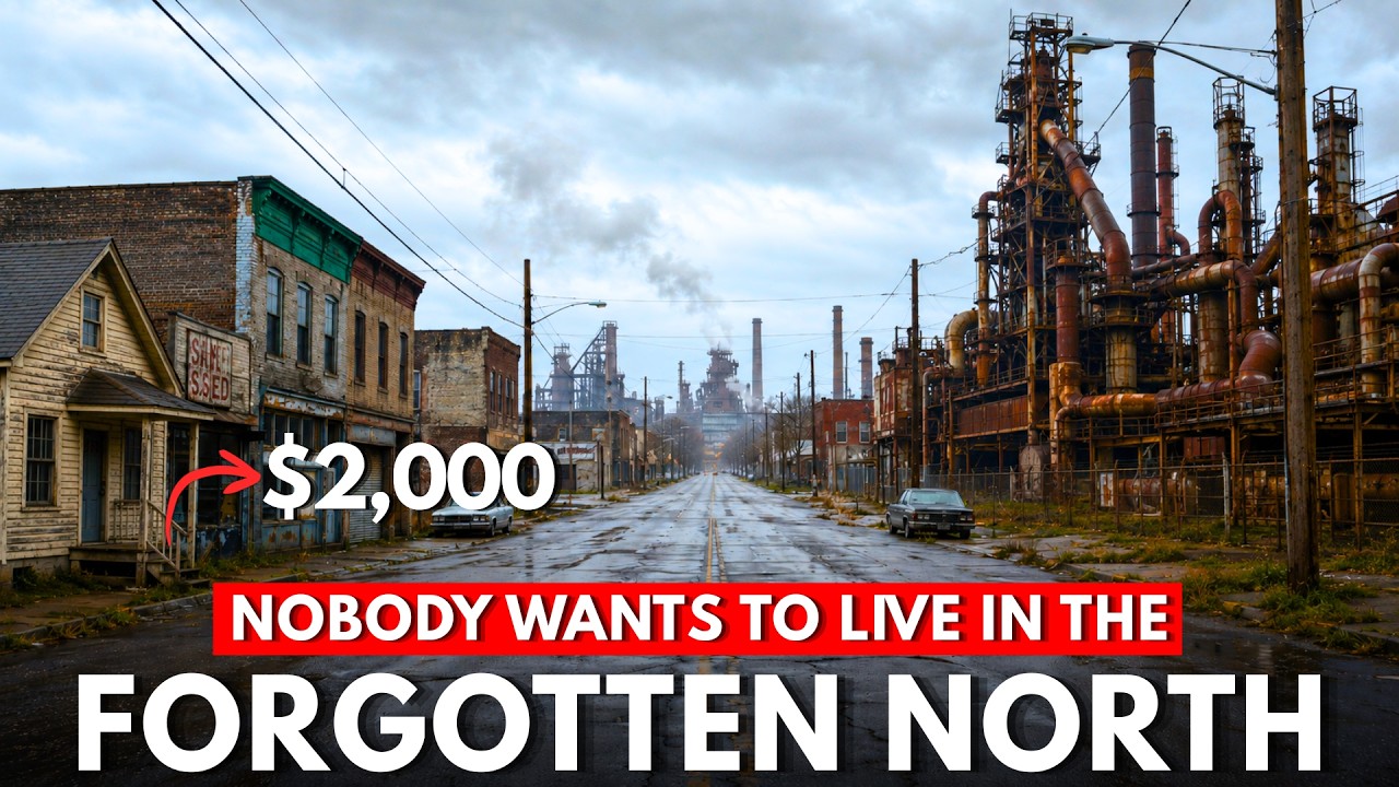 Why Does NOBODY Want to Live in The Rust Belt? (Homes Cost $9,000)