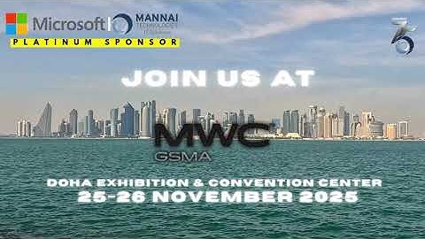 Mannai X Microsoft Platinum Sponsor | MWC Doha 2025