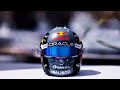 Checo Perez&#39;s Monaco Grand Prix Tribute Helmet #F1