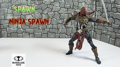 Mcfarlane Toys NINJA SPAWN action figure review