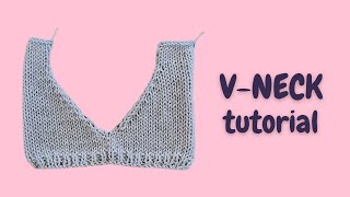 V Neck Tutorial - Follow Along - Step by Step Tutorial for Beginners- 