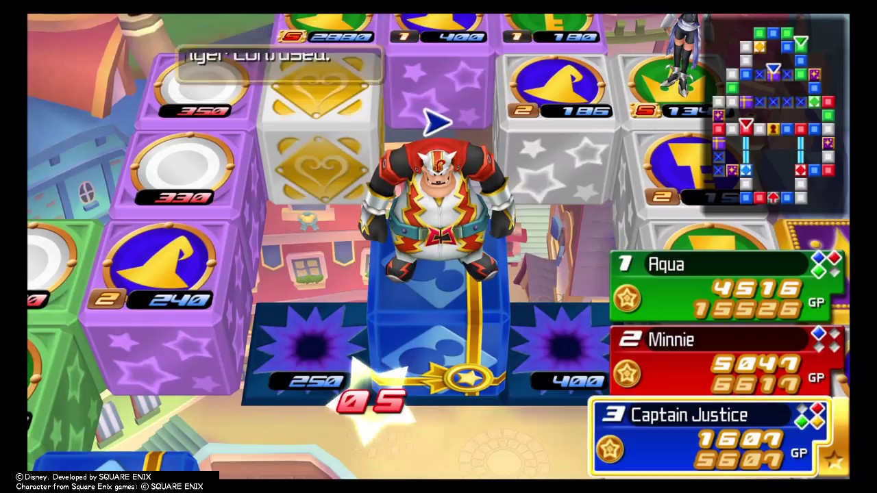 Kingdom Hearts Birth By Sleep Final Mix HD part 82 Command Board 15