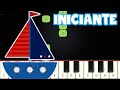Eu Navegarei | Piano e Teclado Iniciante Nível Fácil