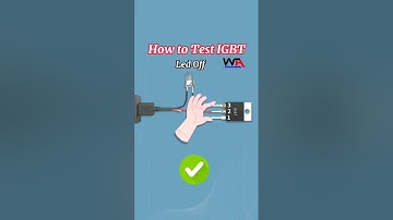 How to Test IGBT. Electronics Components. #3danimation #3delectronics #IGBT