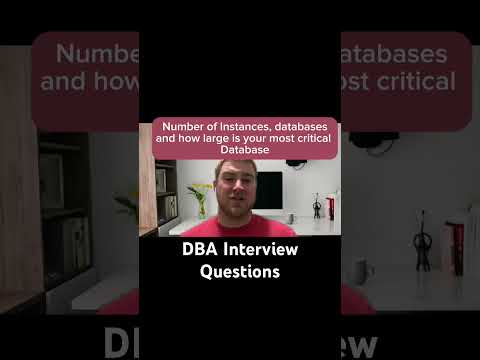 DBA Interview Questions Short #sql #sqlserver  #shorts