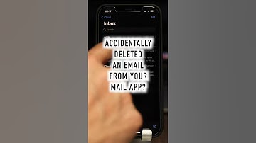 How to Restore Email in your Mail App IPhone Tips & Tricks #shorts