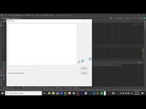 making simple chat bot using #python in #pycharm - YouTube