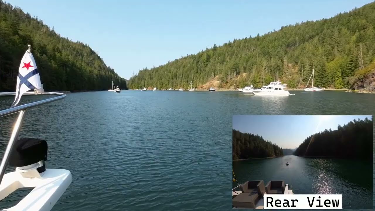 Roscoe Bay BC approach and anchoring