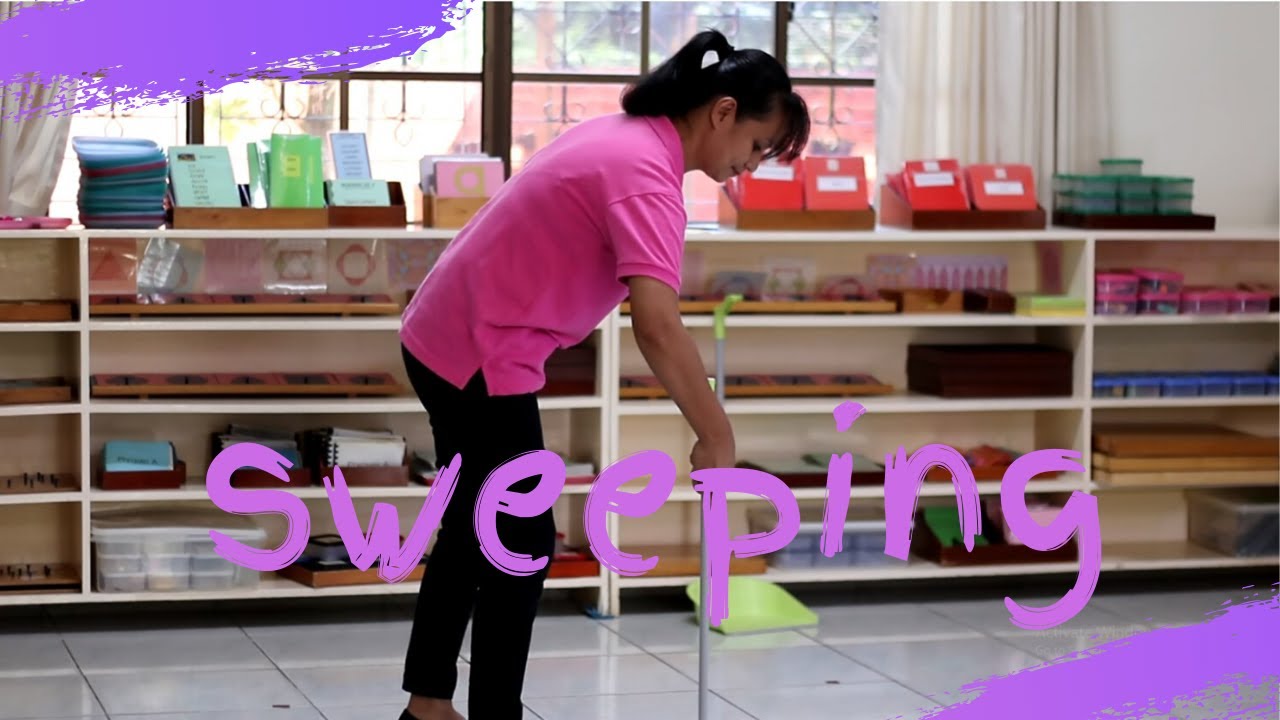 Montessori Presentation Sweeping YouTube