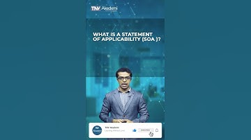 WHAT IS A STATEMENT OF APPLICABILITY (SOA)?