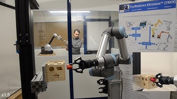 Live the unforgettable experience of teleoperation, visit us and try "Dexterity with Cube Box".