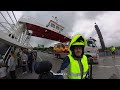 NOK Nord-Ostsee Kanal Tour 24.7.25 #1_Aufnahme m. 360 Grad Kamera_auf meinem Scooter Honda Forza 350