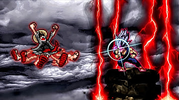 Dark Luffy V2 (New) VS Monarch Gohan Beast in Jump Force Mugen
