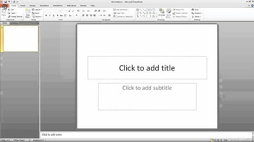 Lesson 01.1 The PowerPoint Environment   MS PowerPoint Urdu and Hindi language by Microsoft Office P