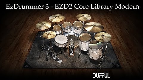 EzDrummer 2 EZD2 Core Library - How does it sound?