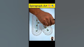 Watch Rotations Craft a PERFECT Letter! #shorts #asmr #satisfying #art #spirograph