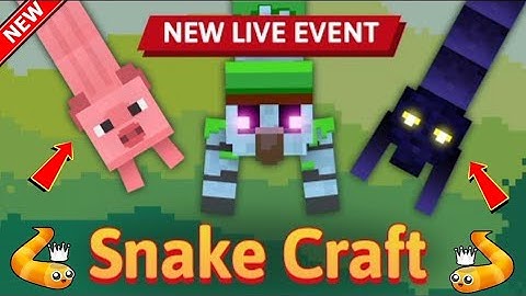 Snake. Io Snake Craft Event Trailer! Epic Snakeio Gameplay