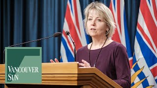 COVID-19: B.C. health officer reports 95 new coronavirus cases, two deaths | Vancouver Sun