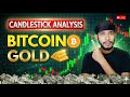Candlestick Analysis Bitcoin and Gold | Price Action #cryptolivetrading|