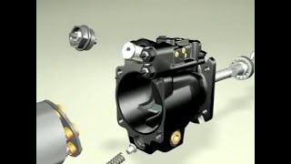 Cấu tạo của bơm thủy lực Piston, Máy bơm thủy lực piston