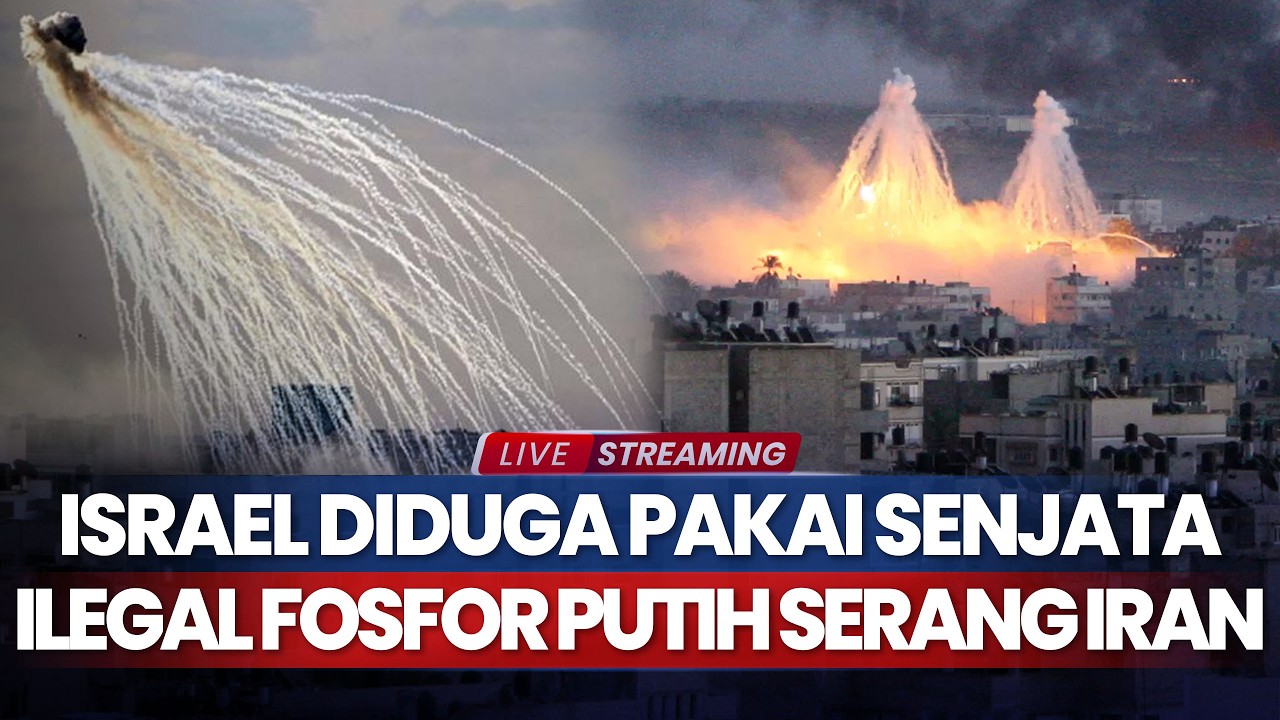 Israel Diduga Pakai Senjata Ilegal Fosfor Putih untuk Perangi Iran