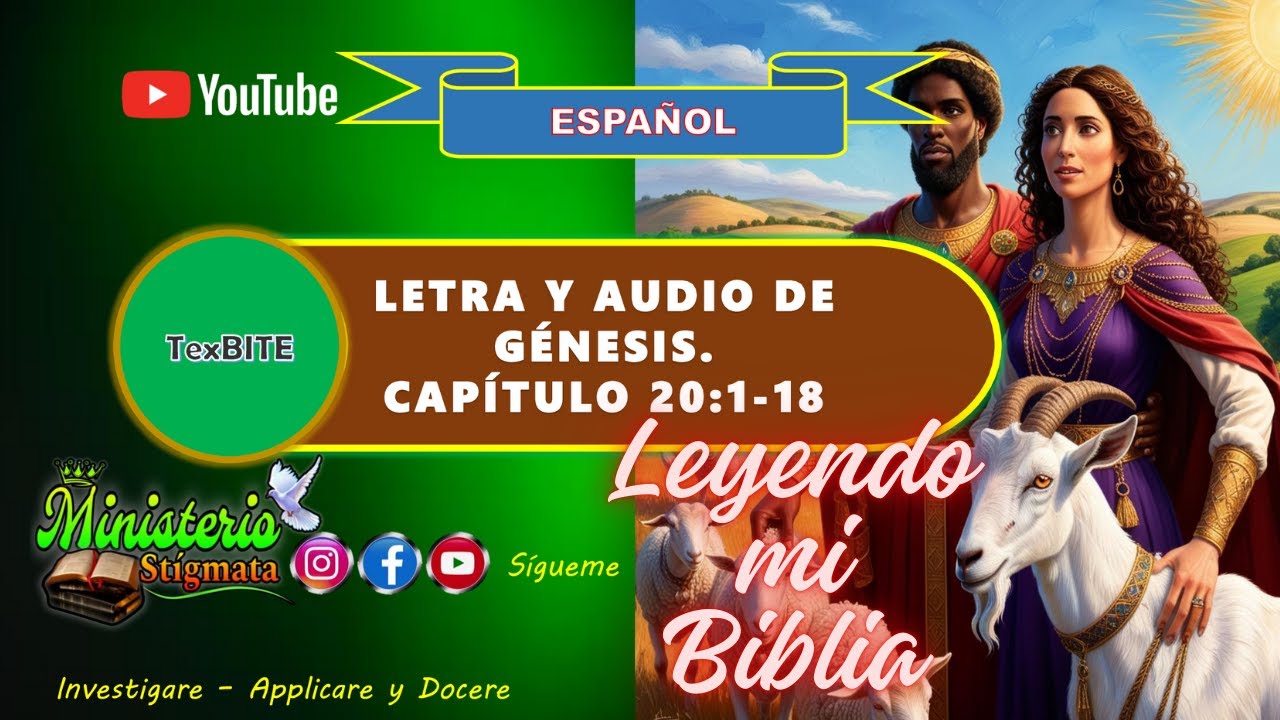 🗣️ Audio y Letra | 📙Génesis Cap 20 | Biblia español - YouTube