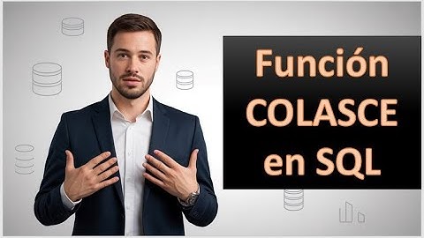 ¿Qué hace la función COALESCE en SQL?