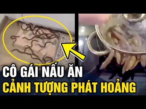 Video Cô gái 'TRỔ TÀI' vào bếp nhưng 5 phút sau, dân mạng... - youtube