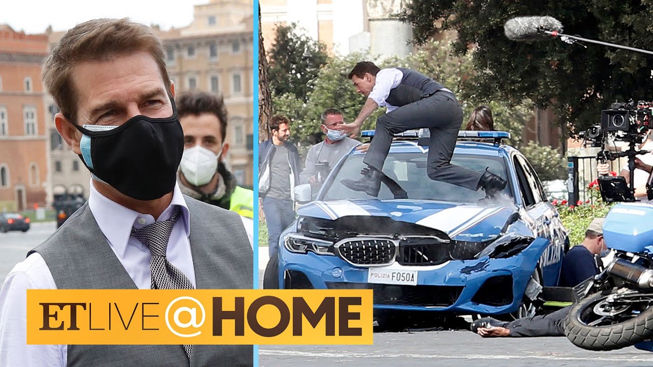 Tom Cruise ERUPTS on ‘Mission: Impossible 7’ Crew for Breaking COVID-19 Rules | ET Live @ Home