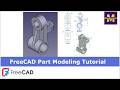 FreeCAD Part Modeling Tutorial 124 | Learn FreeCAD | FreeCAD Tutorial | Mechnexus |