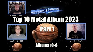 Top 10 Best Metal Albums 2023- Albums 10-6 Part 1 - The Metal Voice