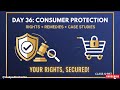 Day 36: Consumer Protection FULL One Shot | Rights + Remedies + Case Studies | Class 12 BST #cbse