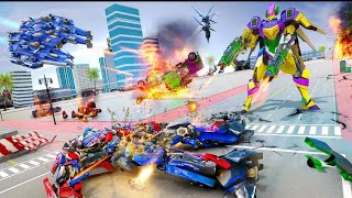 police truck robot game part 1 transformers 2021 screenshot 5