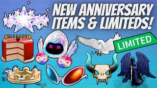 New Roblox 20th Anniversary Items & More Gift Card Items Going Limited! (Opal King of the Night)