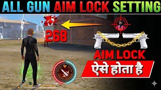 Perfect Aim Lock Trick 🎯 | Desert Eagle Headshot Trick | Free Fire Mein Headshot Kaise Mare