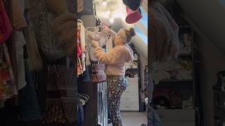 My daughter was NOT happy about my closet transformation 😂 Full episode on YouTube #viral