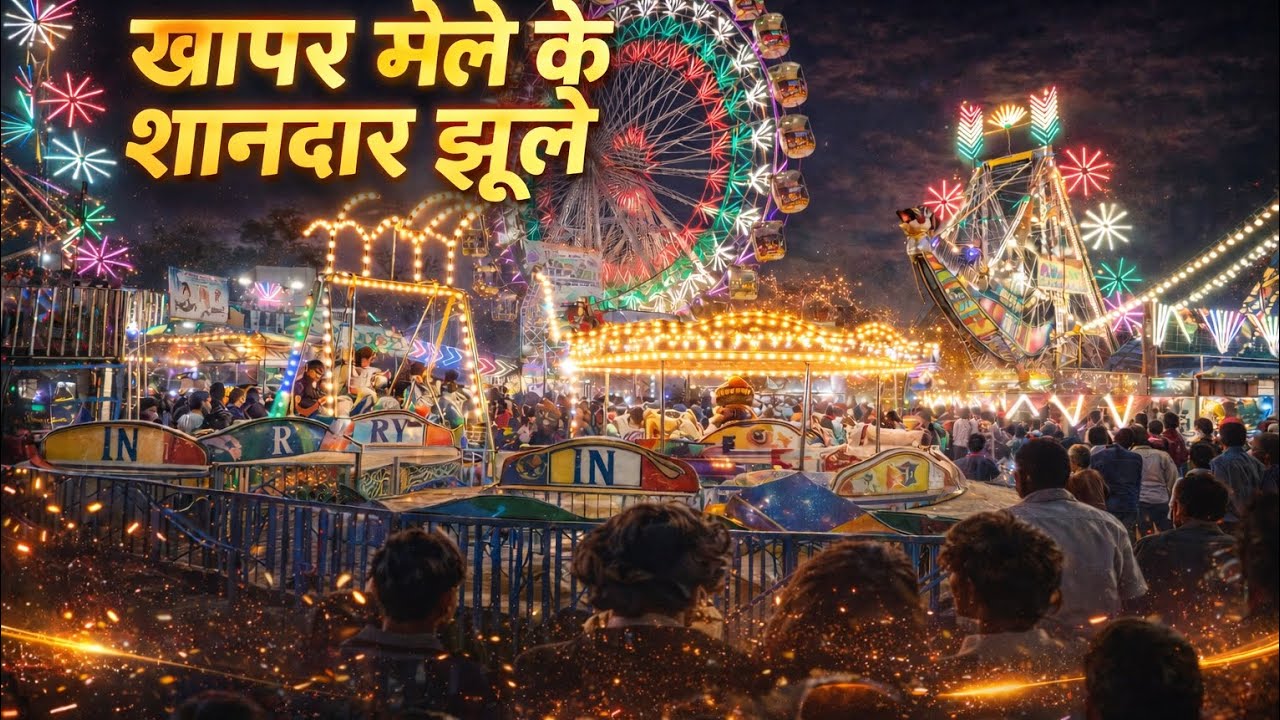 ​खापर मेले के शानदार झूले! 🎡 देखते ही मज़ा आ जाएगा 😍 | Khapar Yatra 2026 | Full Vlog | Dipak Padvi
