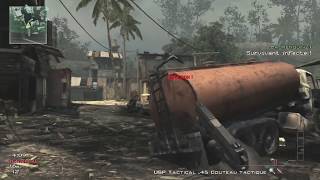 INSANE ACROSS MAP BANK SHOT KILLCAM ON VILLAGE INFECTED MW3