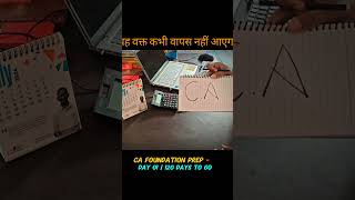 CA Foundation Study Vlov || Motivation Status #cafoundation #shorts