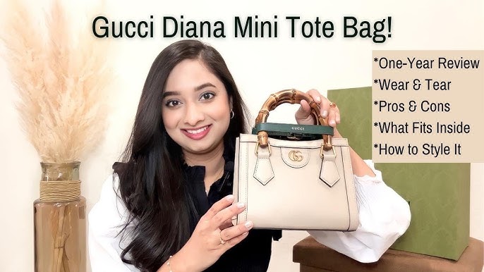 Gucci Ophidia GG key pouch unboxing + look inside the store, Gucci Diana  tote 