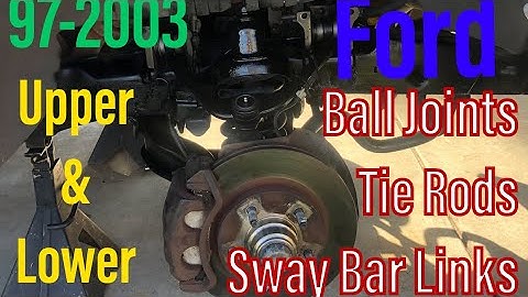 2003 Ford F-150 2WD front suspension rebuild - removal and installation