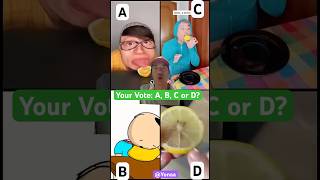 Your Vote A B C Or Dabcd 298 short trending viral lemon shorts