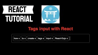 How to create tags input in React