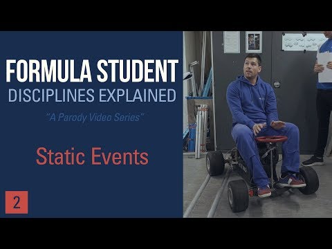 Formula Student Disciplines Explained - Static Events